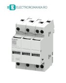 3NW7064-2, SOCLU PENTRU SIGURANTA FUZIBILA SIEMENS SENTRON, CU INDICATOR LED, DIMENSIUNE 10X38 MM, 3P+N, CURENT NOMINAL 32 A