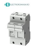 3NW7152, SOCLU PENTRU SIGURANTA FUZIBILA SIEMENS SENTRON, CU INDICATOR LED, DIMENSIUNE 14X51 MM, 1P+N, CURENT NOMINAL 50 A