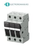 3NW7533-0HG, SOCLU PENTRU SIGURANTA FUZIBILA SIEMENS SENTRON, CLASS CC, 3P, CURENT NOMINAL 30 A