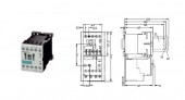 3RT1015-1BB42, Contactor Siemens 7A, Sirius, 3kW / 400V, tensiune bobina 24 V dc, 1nc