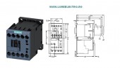 3RT2015-1AF01 Contactor 3KW / 400 V, 7A , tens. bobina 110V a.c., Auxiliar 1NO