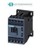 3RT2018-2BB41 Contactor 16A, 7,5KW / 400 V, SIEMENS Sirius bobina 24V DC, Auxiliar 1NO, Clema Arc (CAGE CLAMP)
