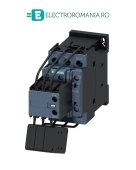 3RT2627-1AB05 CONTACTOR BATERIE CONDENSATORI 25KVAR SIEMENS, 3 POLI, PUTERE APARENTA 8 ... 25KVAR, TENSIUNE BOBINA 24V AC, AUX 1NO+2NC