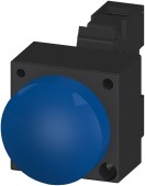 3SB3244-6AA50 lampa semnalizare albastra cu led 24V   SIEMENS