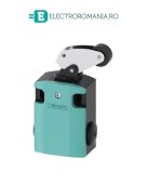 3SE5122-0CF01 LIMITATOR SIEMENS CARCASA METALICA LATIME 56mm, CU PARGHIE METALICA CU ROLA PLASTIC 22mm LATERALA, SNAP ACTION 1NO+1NC, PRESETUPA 3X(M20X1,5),