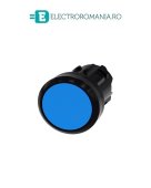 3SU1000-0AA50-0AA0, ACTUATOR BUTON SIEMENS SIRIUS, DIAMETRU DE 22 MM, ALBASTRU, PLAT, CU RETINERE