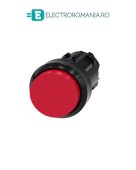 3SU1000-0BB20-0AA0, ACTUATOR BUTON SIEMENS SIRIUS, DIAMETRU DE 22 MM, ROSU, INALT, CU REVENIRE