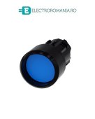 3SU1000-0CB50-0AA0, ACTUATOR BUTON SIEMENS SIRIUS, DIAMETRU DE 22 MM, ALBASTRU, PLAT, CU INEL FRONTAL, CU REVENIRE