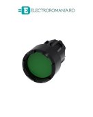 3SU1000-0DB40-0AA0, ACTUATOR BUTON SIEMENS SIRIUS, DIAMETRU DE 22 MM, VERDE, PLAT, CU INEL FRONTAL CRESTAT, CU REVENIRE