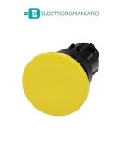 3SU1000-1BD30-0AA0, ACTUATOR BUTON TIP CIUPERCA SIEMENS SIRIUS, DIAMETRU DE 22 MM, GALBEN, INALT (40 MM), CU REVENIRE