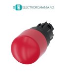 3SU1000-1GB20-0AA0, ACTUATOR BUTON OPRIRE DE URGENTA TIP CIUPERCA SIEMENS SIRIUS, DIAMETRU DE 22 MM, ROSU, 30 MM, CU RETINERE