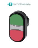 3SU1000-3AB42-0AA0, ACTUATOR BUTON DUBLU SIEMENS SIRIUS, DIAMETRU DE 22 MM, VERDE/ROSU, PLAT, CU REVENIRE