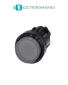 3SU1001-0BB70-0AA0, ACTUATOR BUTON ILUMINAT SIEMENS SIRIUS, DIAMETRU DE 22 MM, TRANSPARENT, INALT, CU REVENIRE