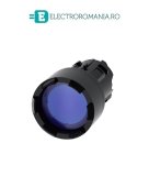3SU1001-0DB50-0AA0, ACTUATOR BUTON ILUMINAT SIEMENS SIRIUS, DIAMETRU DE 22 MM, ALBASTRU, PLAT, CU INEL INALT, CU REVENIRE