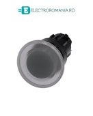 3SU1001-1BD70-0AA0, ACTUATOR BUTON TIP CIUPERCA ILUMINAT SIEMENS SIRIUS, DIAMETRU DE 22 MM, TRANSPARENT, 40 MM, CU REVENIRE