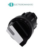 3SU1002-2BC60-0AA0 cap cheie comanda 0- 1 cu revenire culoare alba Siemens Sirius Act 22MM,
