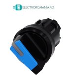 3SU1002-2BF50-0AA0 cap cheie comanda 0 - 1 cu retinere culoare Albastra Siemens Sirius Act 22MM,