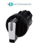 3SU1002-2BL60-0AA0 cap cheie comanda 3 pozitii 1 - 0 - 2 cu Retinere culoare alba Siemens Sirius Act 22MM,