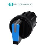3SU1002-2BM50-0AA0 cap cheie comanda 3 pozitii 1 - 0- 2 cu revenire culoare Albastru Siemens Sirius Act 22MM,