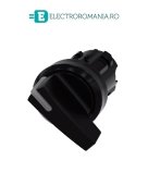 3SU1002-2CF10-0AA0, ACTUATOR COMUTATOR ROTATIV ILUMINAT SIEMENS SIRIUS, DIAMETRU DE 22 MM, NEGRU, CU 2 POZITII O-I, CU RETINERE