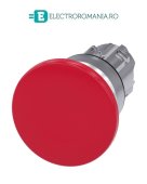 3SU1050-1BD20-0AA0 CAP CIUPERCA ROSIE 40MM CU REVENIRE SUPORT METAL, SIEMENS SIRIUS ACT 22MM,