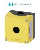 3SU1801-0AA00-0AA2 CUTIE GALBENA DIN PLASTIC 1 POST, PENTRU BUTON URGENTA SIEMENS,
