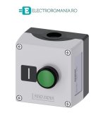 3SU1801-0AB00-2AB1 CUTIE PLASTIC CU BUTON VERDE CU REVENIRE 1NO, SIEMENS, SIRIUS ACT,