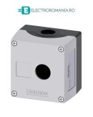 3SU1851-0AA00-0AB1 CUTIE GRI METALICA 1 POST DE COMANDA SI LOC ETICHETA, PENTRU BUTOANE SIEMENS SIRIUS ACT