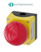 3SU1851-2NG00-2AA2 cutie metalica galbena oprire de urgenta Cu ciuperca Siemens, cu blocare prin apasare, deblocare prin tragere ac1NO + 1NC, Sirius Act