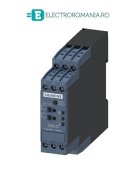 3UG4581-2AW31, RELEU ANALOGIC DE MONITORIZARE A IZOLATIEI SIEMENS SIRIUS, 1-100 KOHM, 24-240V AC/DC, 1CO, BORNE CU ARC
