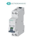5SL6016-6MC SIGURANTA AUTOMATA CU RFID 16A, 1P+N INTR-UN MODUL, CURBA B, SIEMENS,
