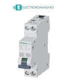 5SL6016-7MC SIGURANTA AUTOMATA MCCB CU RFID 16A, 1P+N INTR-UN MODUL, CURBA C, SIEMENS,