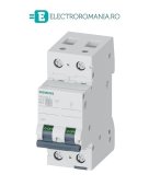 5SL6263-6 SIGURANTA AUTOMATA SIEMENS 63 A 2 POLI, 6KA, CURBA B, 400V AC,
