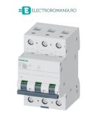 5SL6306-7 SIGURANTA AUTOMATA TRIPOLARA SIEMENS 6 A, 3 POLI, 400 V AC, CURBA C, 6KA,
