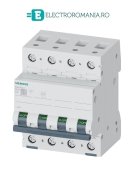 5SL6402-7 SIGURANTA AUTOMATA 2A 4 POLI, 400 V AC 6KA CURBA C, SIEMENS,