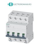 5SL6404-7 SIGURANTA AUTOMATA 4A 4 POLI, 400 V AC 6KA CURBA C, SIEMENS ,