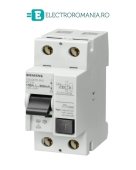 5SM3615-6KK SIGURANTA AUTOMATA DIFERENTIALA 2 POLI, TIP A, In 125 A, 300 mA, 230 V ac, SIEMENS,