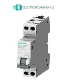 5SV6016-6KK20 Siguranta Automata combinata cu AFDD 20 A Impotriva Incendiilor, Siemens, 230 V, 1P+N, 1 modul, Curba B,