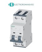 5SY4280-7, Siguranta automata 80A, 2 Poli, 10kA, curba C, Siemens, uz industrial,