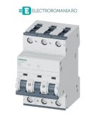 5SY4380-7 Siguranta automata tripolara 80A, 3 Pol, 10kA, curba C, Siemens, uz industrial,