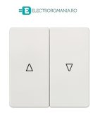 5TG6214 PLACA FRONTALA INTRERUPATOR JALUZELE CULOARE ALB TITAN, SIEMENS DELTA LINE