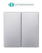 5TG6245 CLAPETA COMUTATOR CULOARE ALUMINIU METALIC, CLAPETA DUBLA PENTRU INTRERUPATOARE SIEMENS