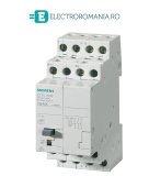 5TT4103-0 TELERUPTOR SIEMENS releu pas cu pas Modular, 3 NO 16A, alimentare bobina 230v Montaj pe Sina,