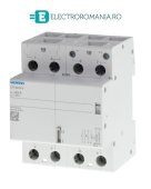 5TT4464-2, TELERUPTOR MECANIC SIEMENS SENTRON, TENSIUNE 230/400 V AC, 40 A, 4NO, BOBINA 24 V AC