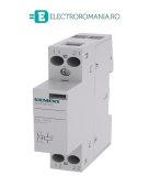 5TT5802-0 Contactor modular Siemens, 2NC 20A, tensiune bobina 230V c.a., Montaj pe sina,
