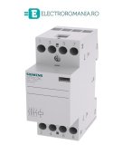 5TT5830-0 Contactor modular Siemens 4 NO 25A, tensiune bobina 230V c.a., Montaj pe sina,