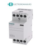 5TT5833-0 Contactor modular Siemens 4 NC 25A, tensiune bobina 230V c.a., Montaj pe sina,