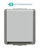 5UB4711 PRIZA APARENTA SCHUKO CU CAPAC GRI, MONTAJ APARENT PE TENCUIALA, IP44, SIEMENS
