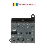 BC7-30-01-07 MINI CONTACTOR 16A 5,5KW BOBINA 12V DC, 1NC ABB COD GJL1313001R0017