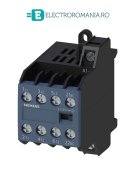 Mini Contactor Siemens 4Kw Sirius 3TG1001-0BB4, 3NO+1NC, tensiune bobina 24V dc